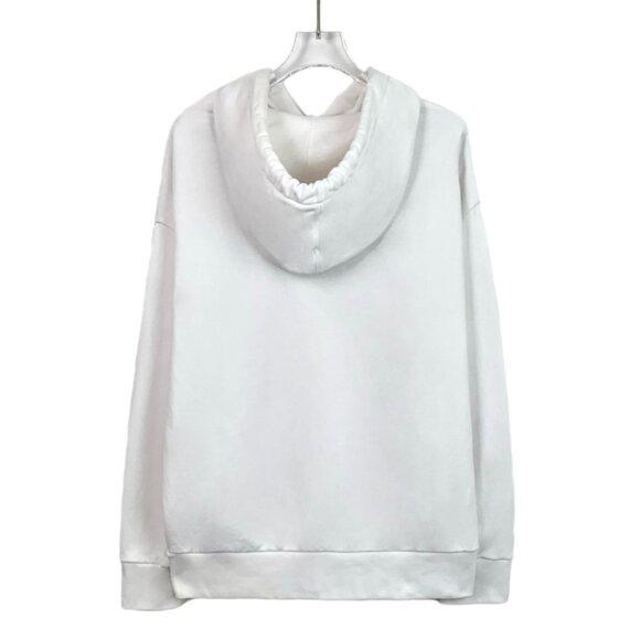 Moncler White Hoodie Sweatshirt S - Picture 2 of 8